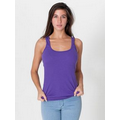 Ladies' American Apparel  Rib U-Neck Tank Top